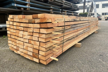 Pakket Aanbieding Douglas balken 45x95x4000mm